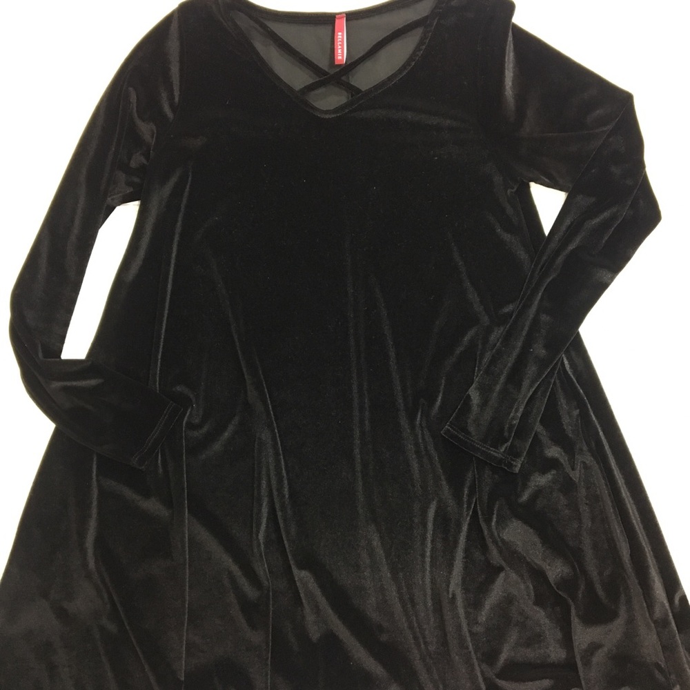 Velvet Black Dress